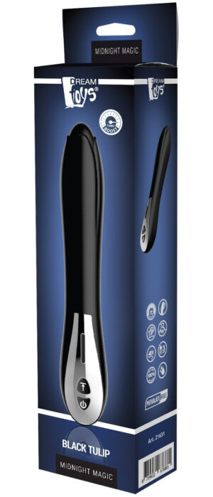 Vibromasseur Rechargeable Black Tulipe