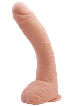 Gode Ventouse Réaliste extra large Flexible - Beautiful Alex 27 cm