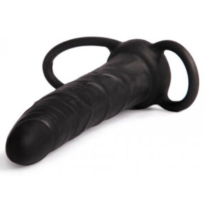Gode en silicone Double pénétration FANTASY - 14 x 2,8 cm
