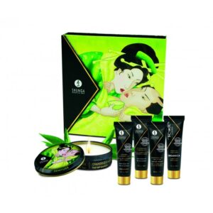 Coffret Erotique "secret de geisha" - Organica Thé Vert Exotique Shunga