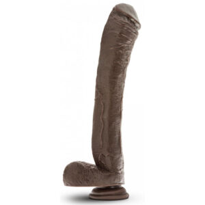 Gode réaliste mr Ed Dr Skin 28 x 5,5cm - Marron