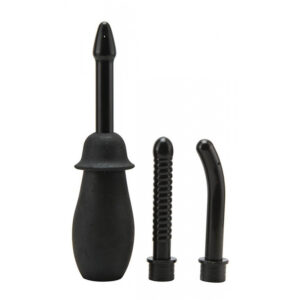 Poire à lavement Anal - 3 embouts