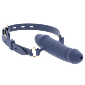 Bâillon en Silicone Supreme Double 9,5 x 3,4 cm