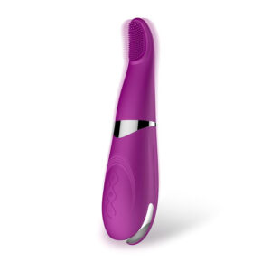 Stimulateur de clitoris Tongue Vibrator 19 cm - Violet