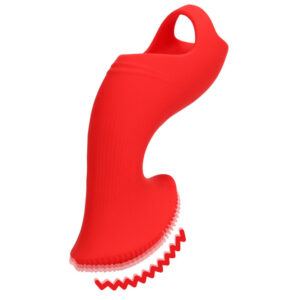 Gaine de Doigt Vibrante rouge