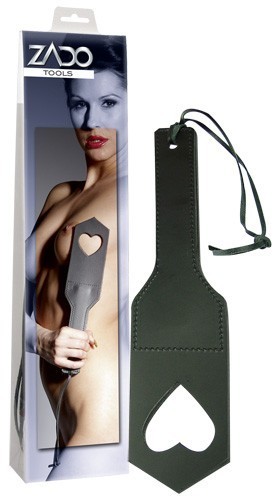 Tapette en Cuir Noir - Soft BDSM - Zado